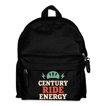 Century Ride 100-mile ride Cyclist Century - Kids' Backpack - black - Front
