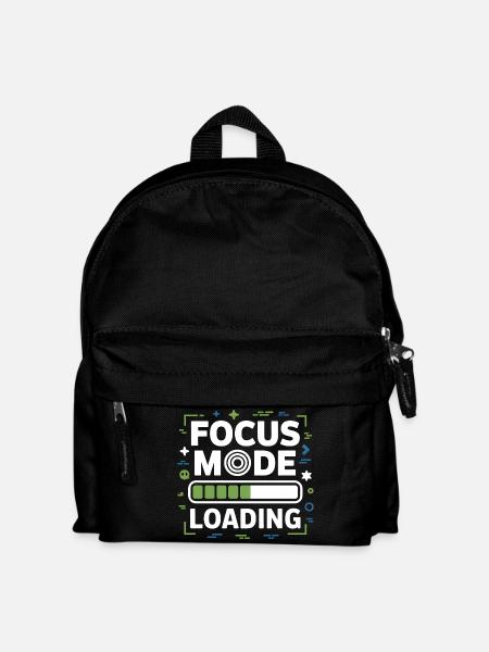Focus Mode Loading ADHS Chaos - Kinder Rucksack - Schwarz