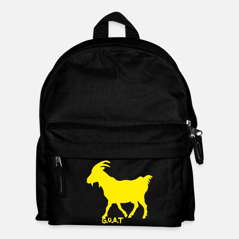 Chèvre GOAT jaune - Sac à dos Enfant - noir