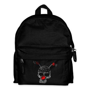 Clown Skull - Kids' Backpack - black - Front