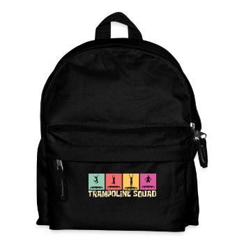 Trampoline Squad - Idée cadeau trampoline - Sac à dos Enfant - noir - Devant