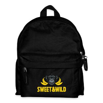 Doux et sauvage - Sac à dos Enfant - noir - Devant