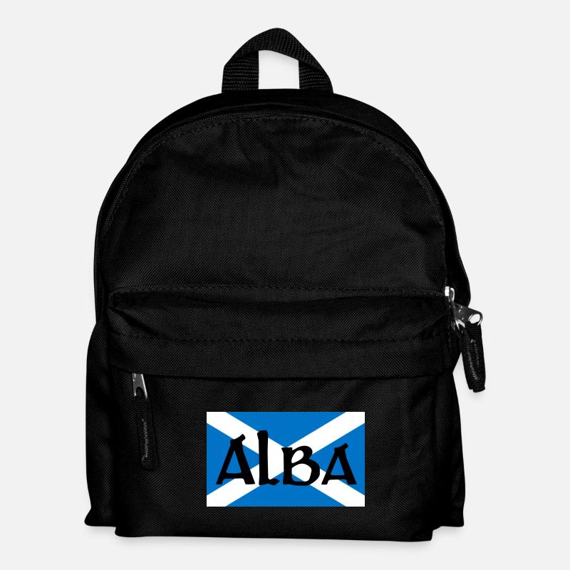 Alba - Scotland - Kinder Rucksack - Schwarz