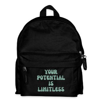Votre potentiel est illimité - Sac à dos Enfant - noir - Devant