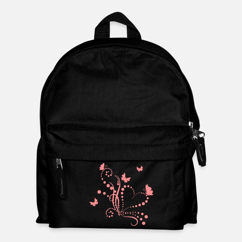 Papillons de jour - Sac à dos Enfant - noir
