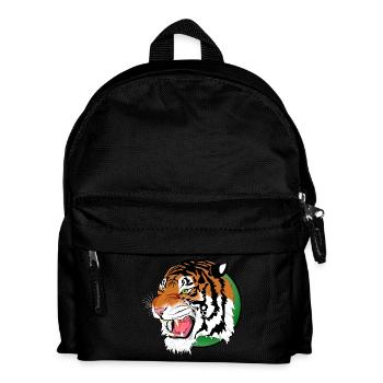 Lion Tiger Leopard predator - Kids' Backpack - black - Front