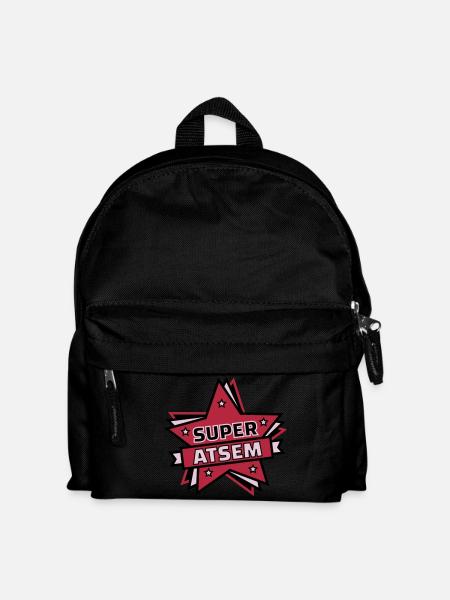 super atsem - Sac à dos Enfant - noir