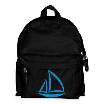 Voilier - Sac à dos Enfant - noir - Devant