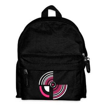 circle - Kids' Backpack - black - Front