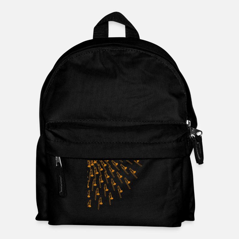 trombone - Kids' Backpack - black