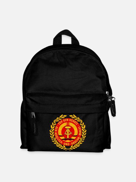 NVA Emblem - Kinder Rucksack - Schwarz