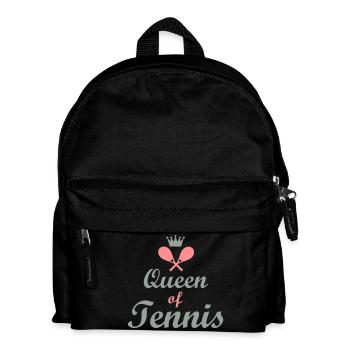 tennis - Kinder Rucksack - Schwarz - Vorne