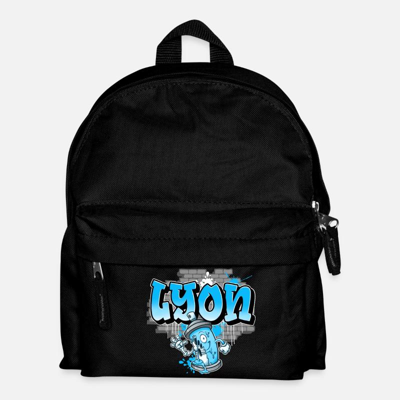Lyon Graffiti - Sac à dos Enfant - noir