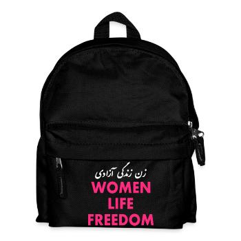 Women life freedom - Sac à dos Enfant - noir - Devant