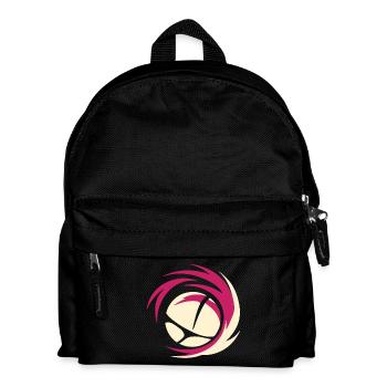Volleyball - Kinder Rucksack - Schwarz - Vorne