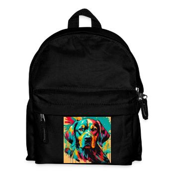 Chien - Sac à dos Enfant - noir - Devant