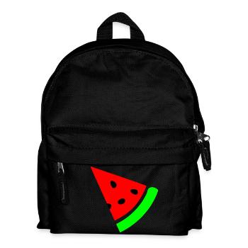 Watermelon - Kids' Backpack - black - Front