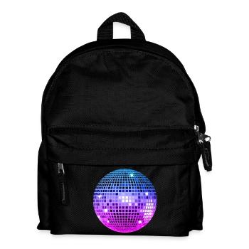 Premium Trendy Disco Ball - Kids' Backpack - black - Front