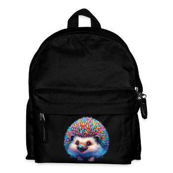 Hedgehog - Kids' Backpack - black - Front