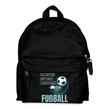 Faszination - Emotionen - Leidenschaft - Kinder Rucksack - Schwarz - Vorne
