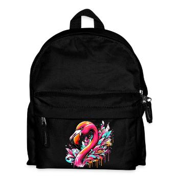 Flamingo - Kids' Backpack - black - Front