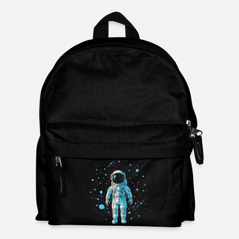 Astronaut - Kinder Rucksack - Schwarz