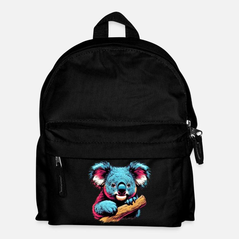 Koala - Kinder Rucksack - Schwarz