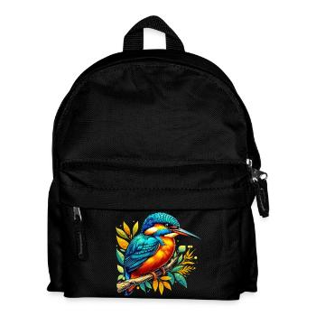 Martin-pêcheur - Sac à dos Enfant - noir - Devant