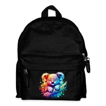 Koala - Kinder Rucksack - Schwarz - Vorne