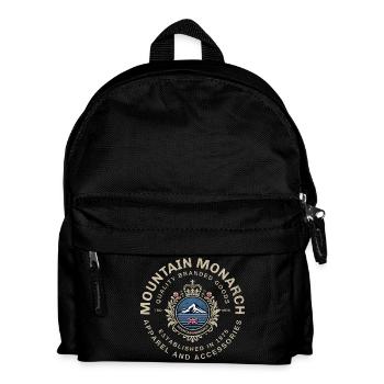 Mountain Monarch Heritage Crest - Kids' Backpack - black - Front