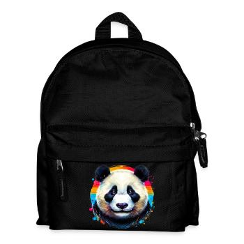 Panda - Kids' Backpack - black - Front