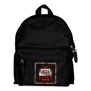 Jesus is coming soon - Kids' Backpack - black - Front