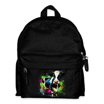 Vache - Sac à dos Enfant - noir - Devant