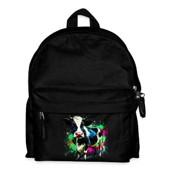Vache - Sac à dos Enfant - noir - Devant