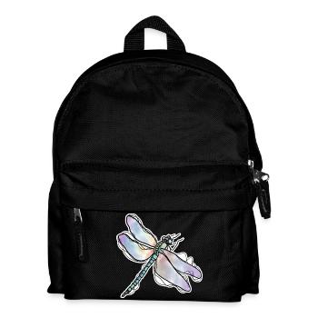 Libelle - Kinder Rucksack - Schwarz - Vorne