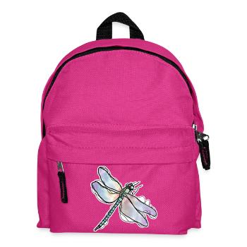 Libelle - Kinder Rucksack - Fuchsia - Vorne