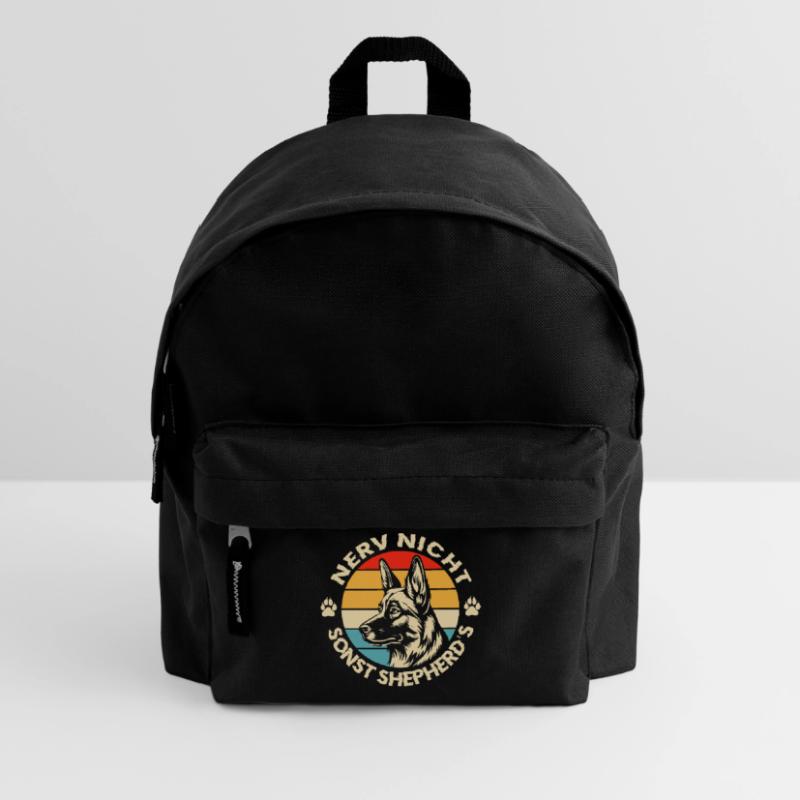 Schäferhund Geschenke Hund Herrchen Gassi Kinder Rucksack