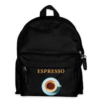Motif de café expresso pour les amateurs de café - Sac à dos Enfant - noir - Devant