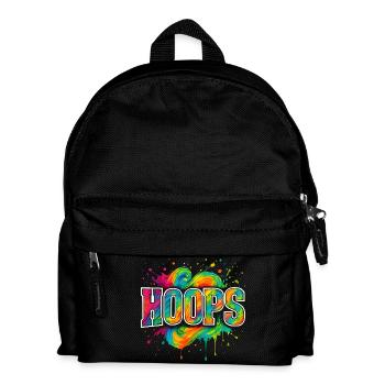 Hoops Basketball Sports Gift Idea BBall - Kids' Backpack - black - Front