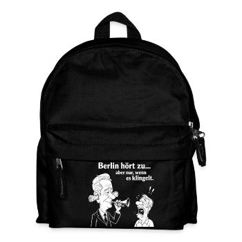 Berlin à l’écoute - Sac à dos Enfant - noir - Devant