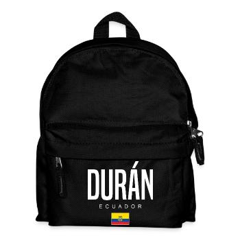 Durán Ecuador Ecuadorianer - Kinder Rucksack - Schwarz - Vorne