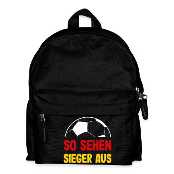 Funny Football Football Fan Gift - Kids' Backpack - black - Front