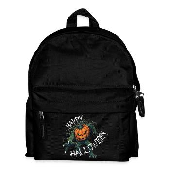Halloween Pumpkin Monster, Happy Halloween - Kids' Backpack - black - Front