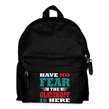 Have no Fear the Bald Head is here Outfit - Kids' Backpack - black - Front