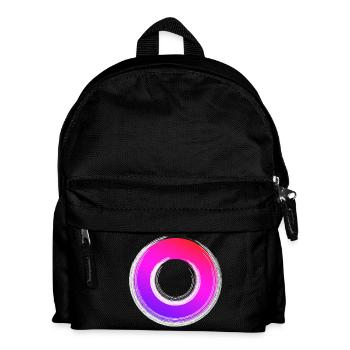 Gradient Ring Sparkle - Kids' Backpack - black - Front