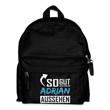 Seul un Adrian peut être aussi beau - Sac à dos Enfant - noir - Devant