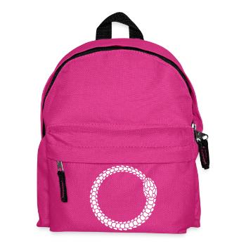 Cercle de corde enroulée - Sac à dos Enfant - fuchsia - Devant