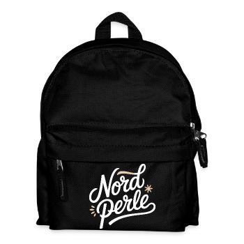 Nordperle Hambourg mer du Nord mer Baltique Deern allemand du Nord - Sac à dos Enfant - noir - Devant