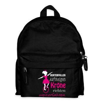 Unicycle | Unicycling Freestyle - Kids' Backpack - black - Front