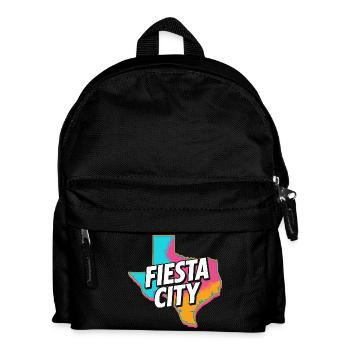 Fiesta City Neon Texas - Kids' Backpack - black - Front